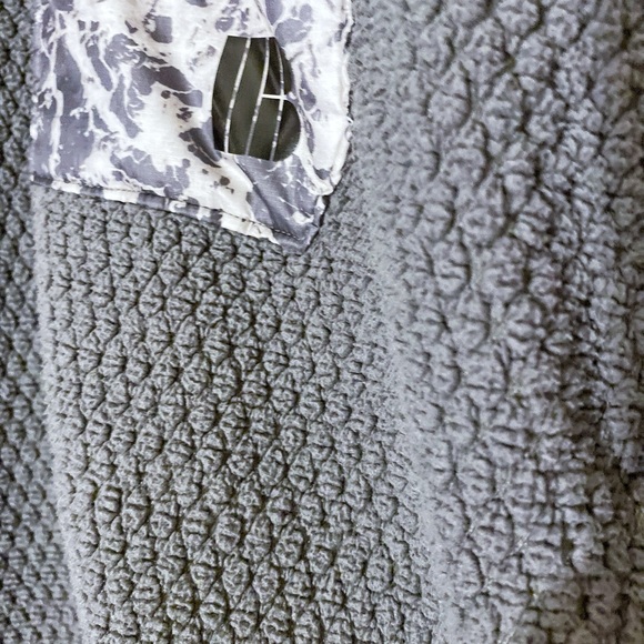 BURTON unisex waffle mock neck sweater, size small - Picture 6 of 9